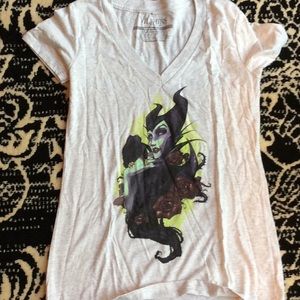 Cool Maleficent heather tee